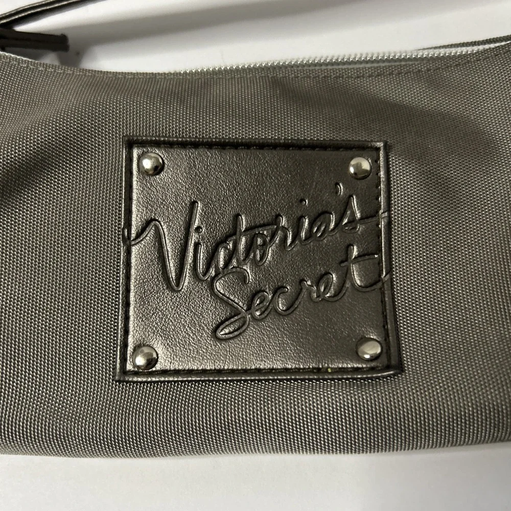 Victoria's Secret Handbag Purse Grey & Green